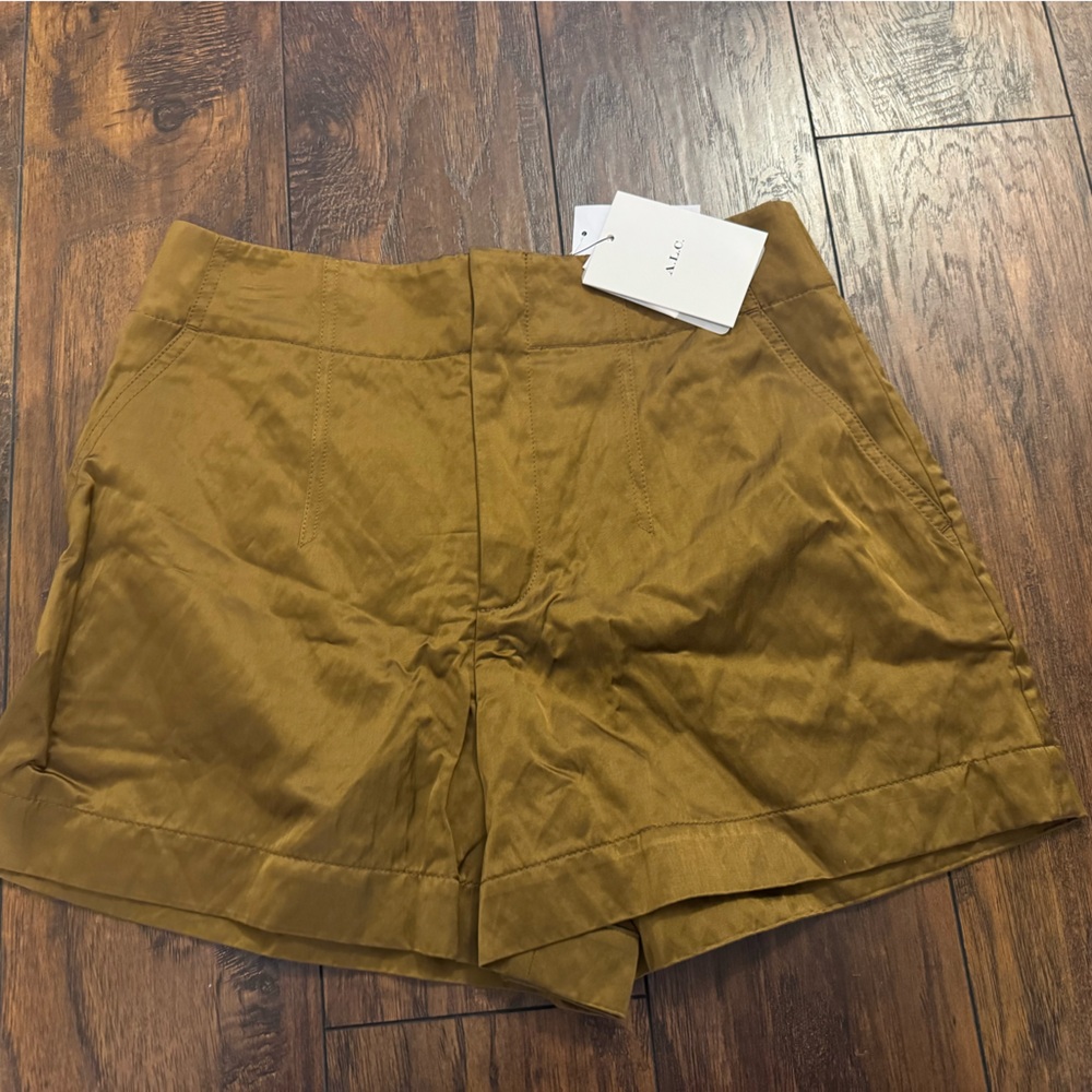A.L.C. Aged Bronze Shorts